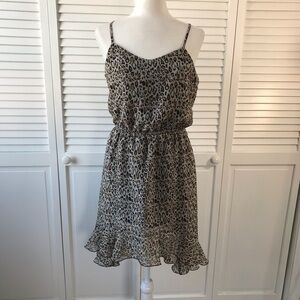 Relativity Cheetah Print Spaghetti Strap Dress